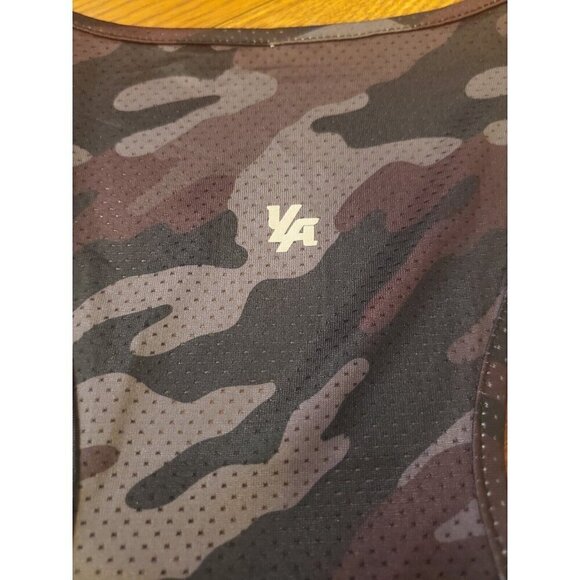 YoungLA Tank Men's Size Small Camo Blk Performance‎ Line Hydrocool Racerback NWT - Picture 4 of 9